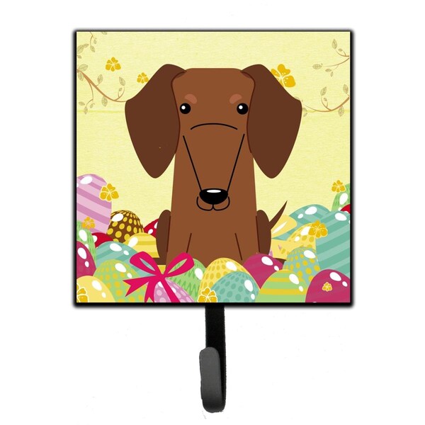 Jensendistributionservices Easter Eggs Dachshund Red Brown Leash or Key Holder MI1552003 - main